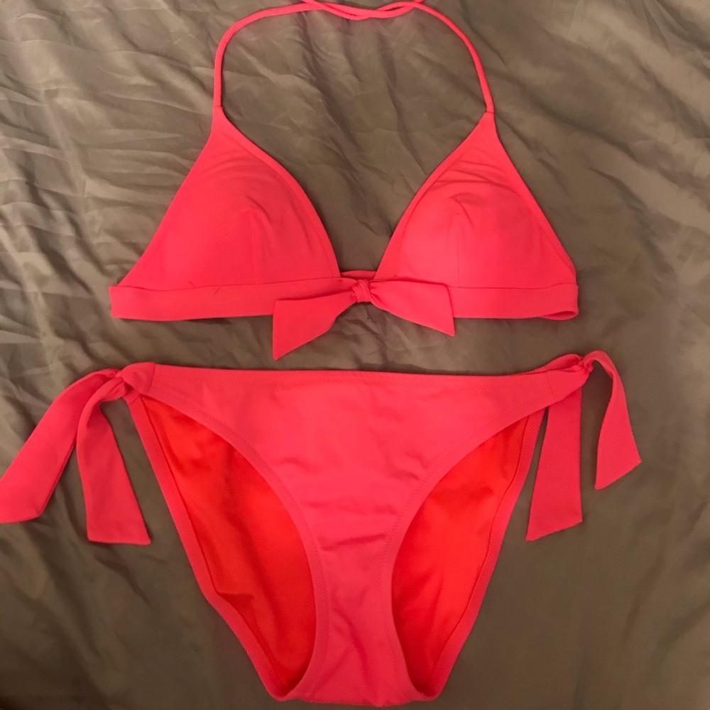 VICTORIAS SECRET hot pink bikini